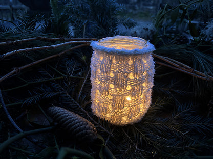 Jar Cover Knitting Pattern