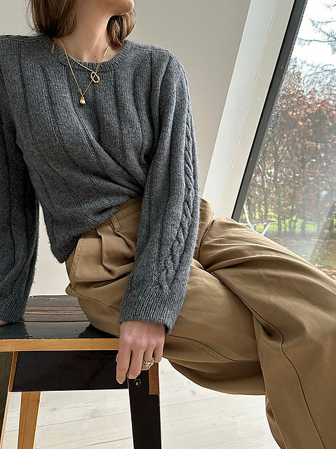 Braidy Sweater Knitting Pattern