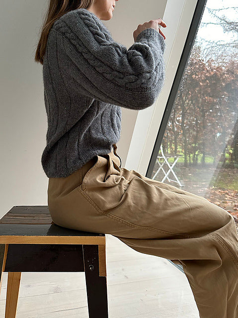 Braidy Sweater Knitting Pattern