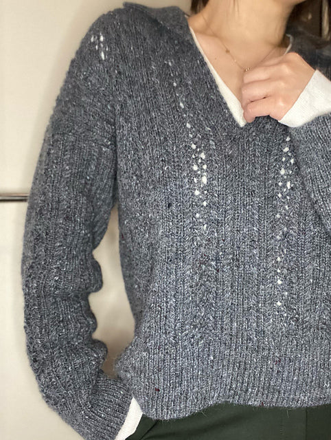 Textured Polo Knitting Pattern