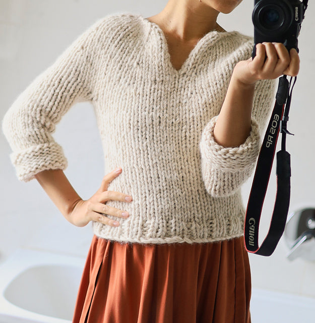 Fireside Sweater Knitting Pattern