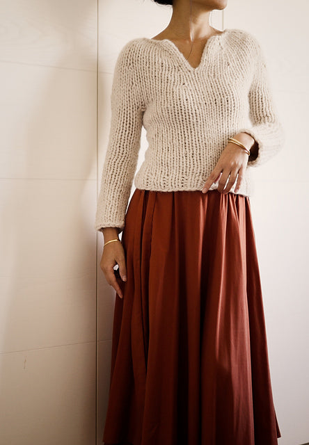 Fireside Sweater Knitting Pattern