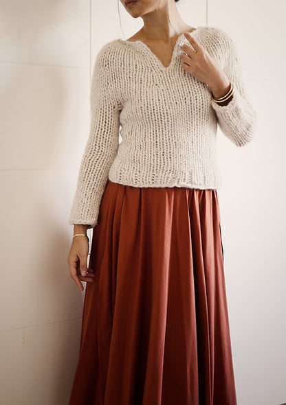 Fireside Sweater Knitting Pattern