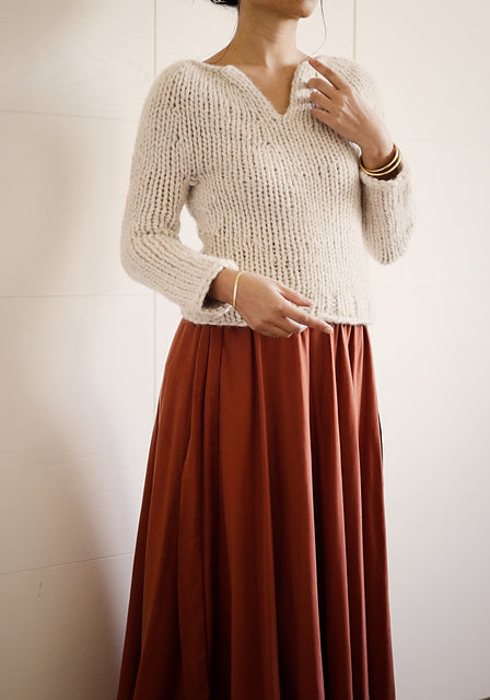 Fireside Sweater Knitting Pattern