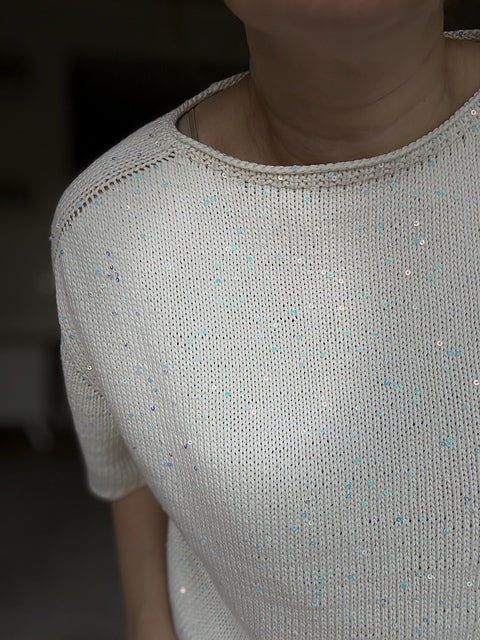 Boat Neck Tee Knitting Pattern