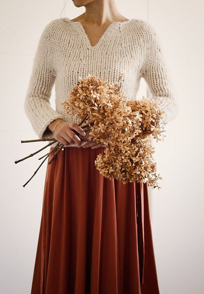 Fireside Sweater Knitting Pattern