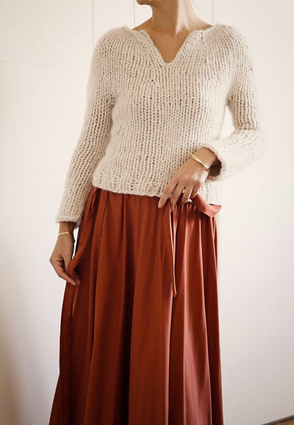 Fireside Sweater Knitting Pattern