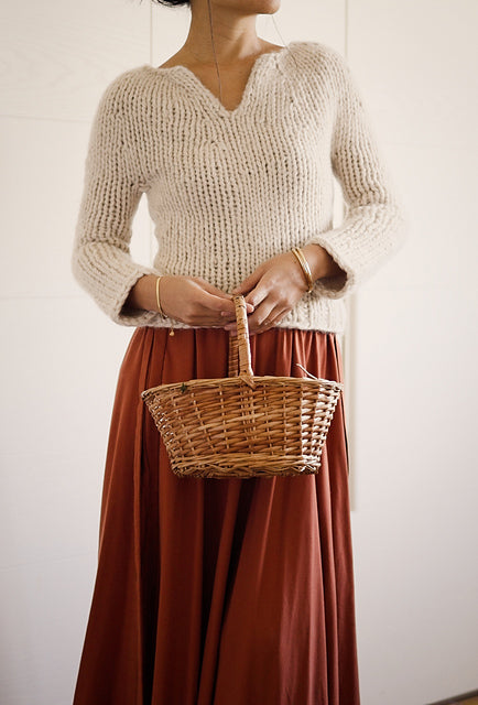 Fireside Sweater Knitting Pattern