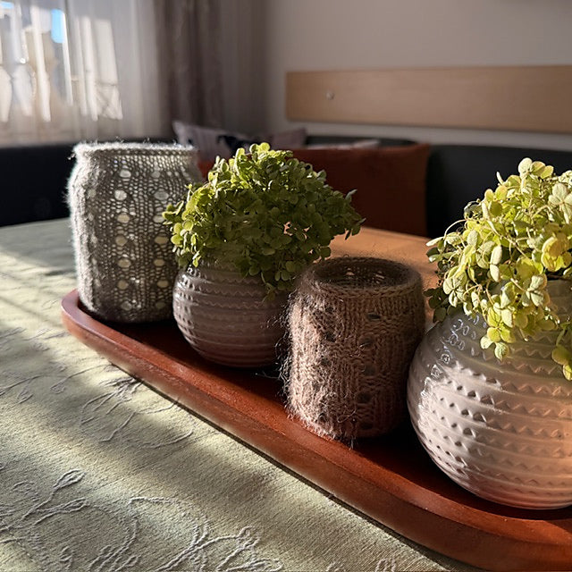 Jar Cover Knitting Pattern