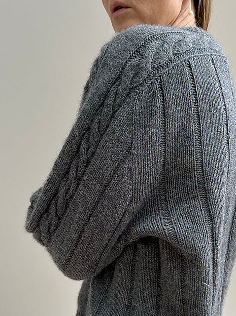 Braidy Sweater Knitting Pattern