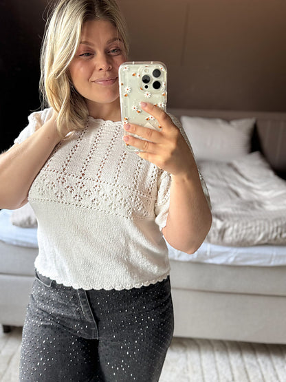 Summer Lace Tee Knitting Pattern