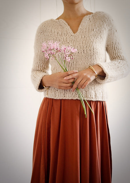 Fireside Sweater Knitting Pattern