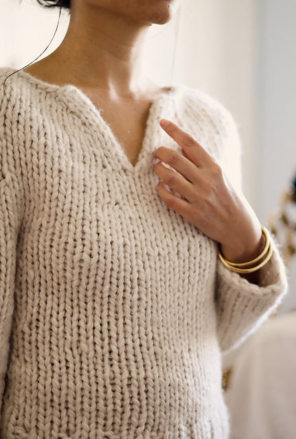 Fireside Sweater Knitting Pattern