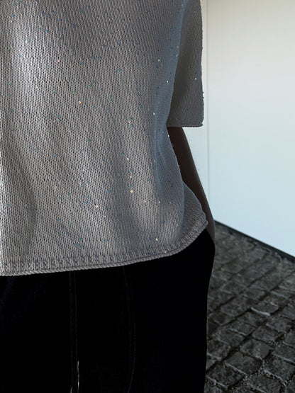 Boat Neck Tee Knitting Pattern