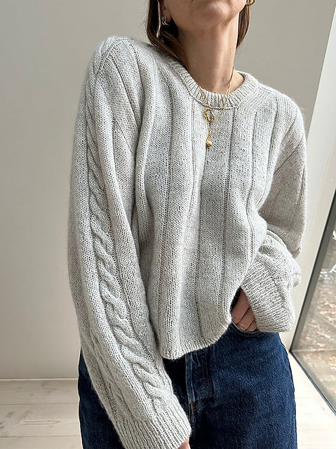 Braidy Sweater Knitting Pattern