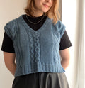 Cable Slipover Knitting Pattern