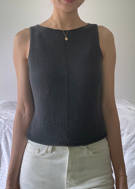 Easy Tank Top Knitting Pattern