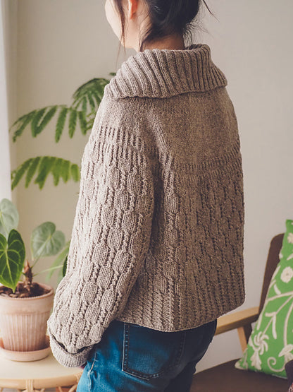 Collared Sweater Knitting Pattern