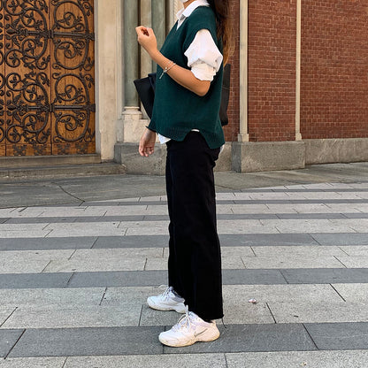 Slipover Vest Knitting Pattern