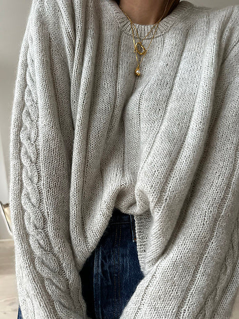 Braidy Sweater Knitting Pattern