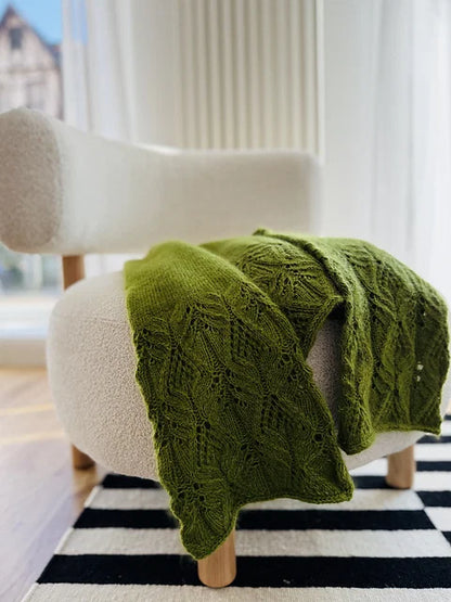 Classic Lace Sweater  Knitting Pattern
