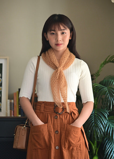 Dew Scarf Knitting Pattern