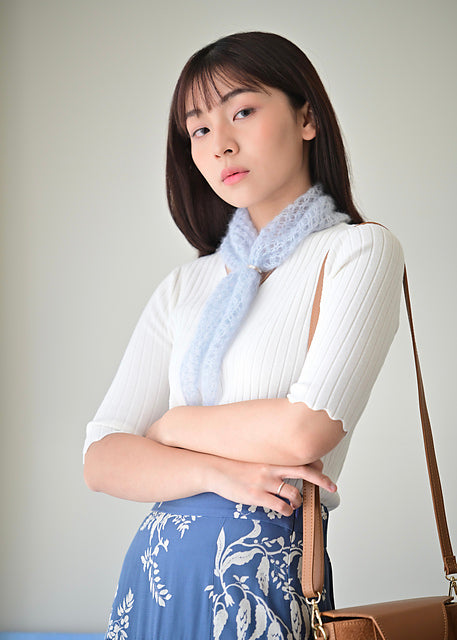Dew Scarf Knitting Pattern