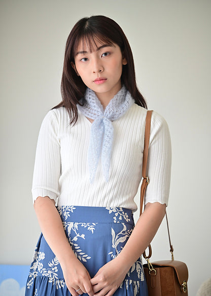 Dew Scarf Knitting Pattern