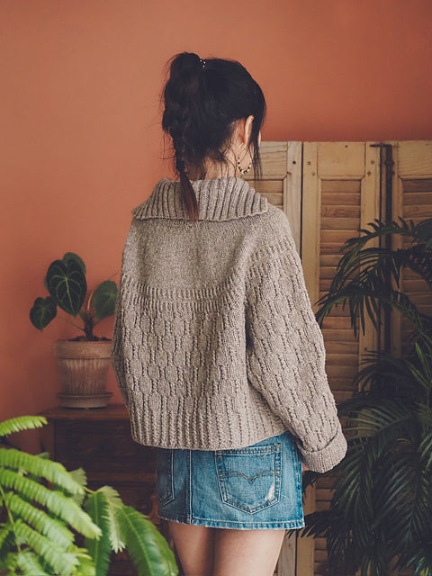 Collared Sweater Knitting Pattern