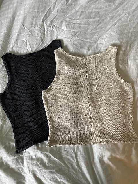 Easy Tank Top Knitting Pattern