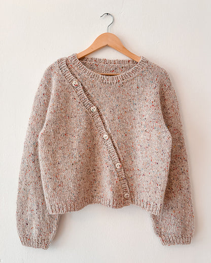 Button Sweater Knitting Pattern