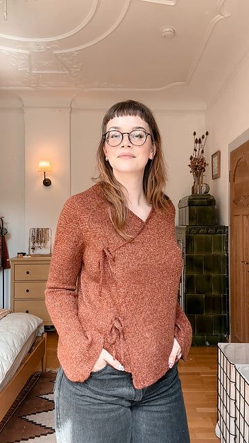 Wrap Cardigan Knitting Pattern