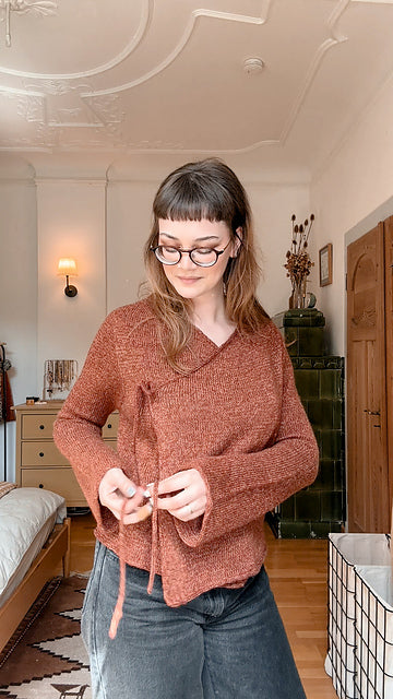 Wrap Cardigan Knitting Pattern
