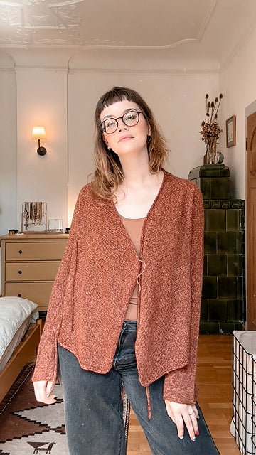 Wrap Cardigan Knitting Pattern