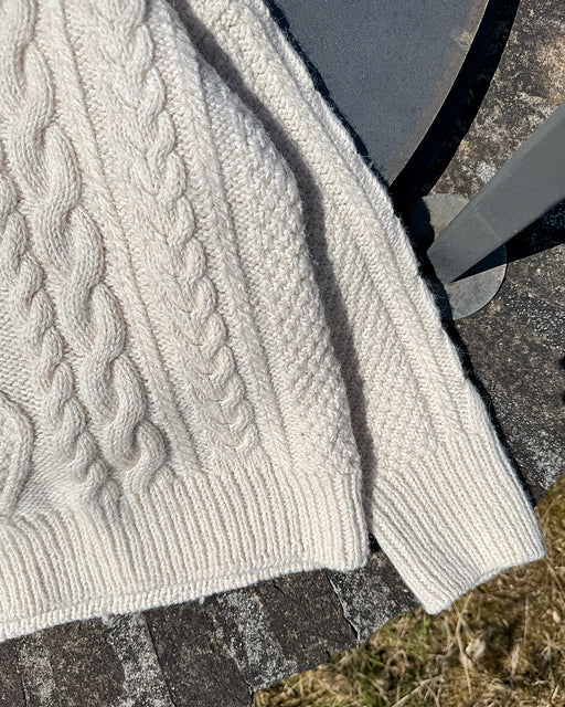 Textured Sweater Knitting Pattern