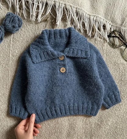 Mini Blossom Sweater  Knitting Pattern