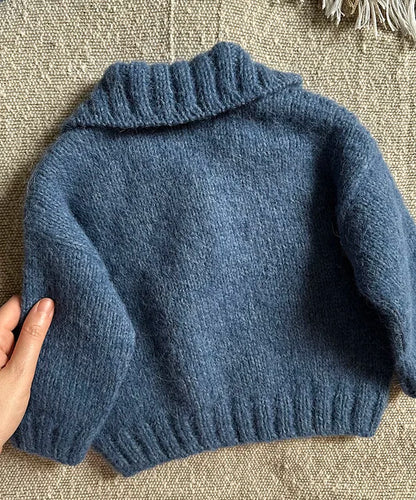 Baby Collared Sweater Knitting Pattern