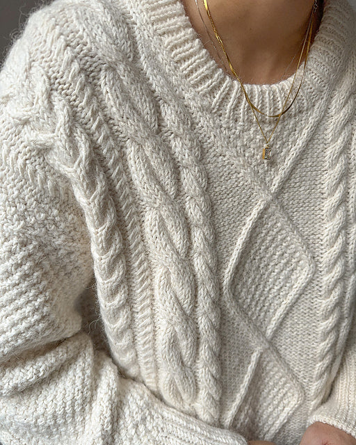 Textured Sweater Knitting Pattern