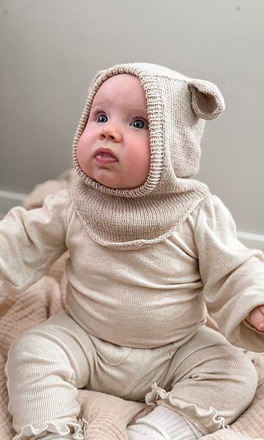 Baby Animal Balaclava Knitting Pattern
