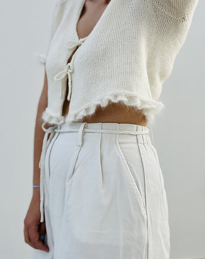 V Neck Top Knitting Pattern