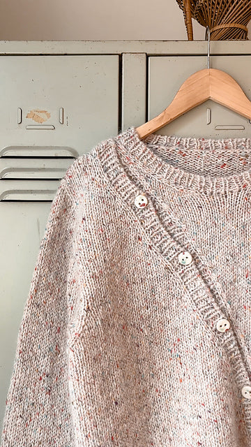 Button Sweater Knitting Pattern