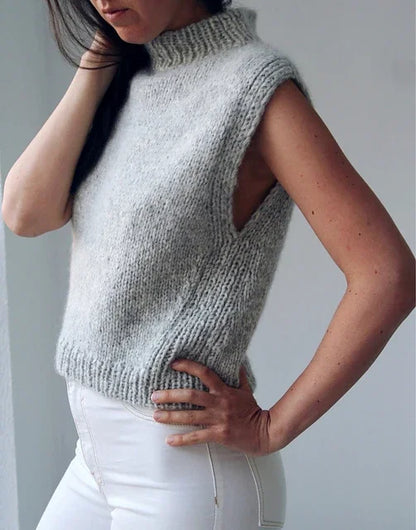 Slipover Vest Knitting Pattern