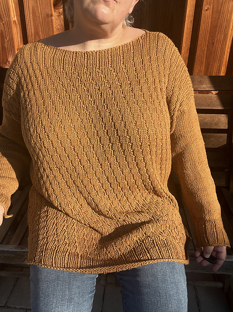 Minimal Boxy Pullover Knitting Pattern