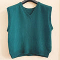 Slipover Vest Knitting Pattern