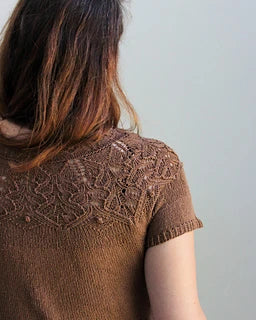 Silk Lace Tee Knitting Pattern