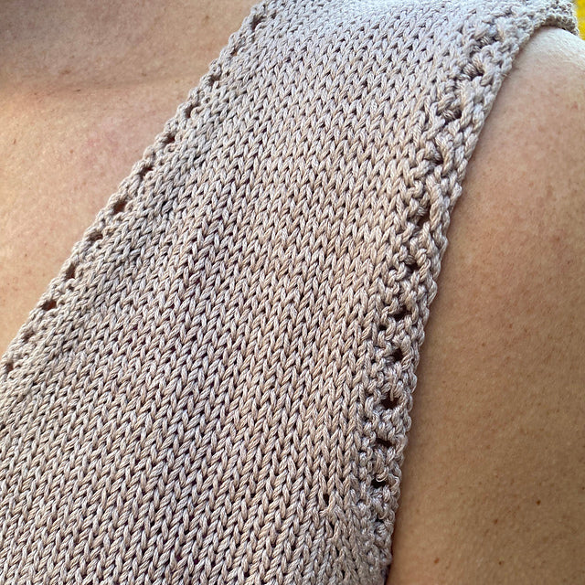 Beginner Lace Camisole Knitting Pattern