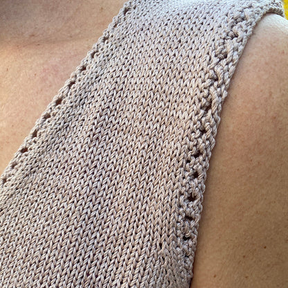 Beginner Lace Camisole Knitting Pattern