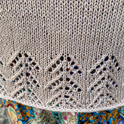 Beginner Lace Camisole Knitting Pattern
