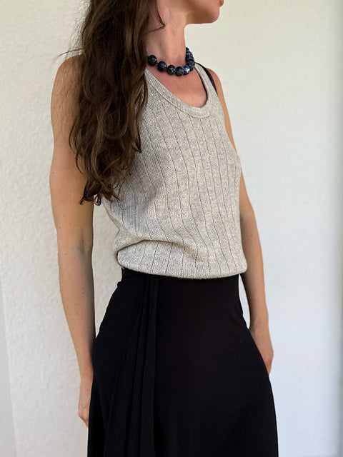 Minimal Tank Top Knitting Pattern