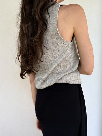 Minimal Tank Top Knitting Pattern